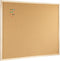 OWLKELA 24'' x 36'' Cork Board Bulletin Board, Wooden Framed Corkboard, Decorative Hanging Pin Board