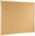 OWLKELA 24'' x 36'' Cork Board Bulletin Board, Wooden Framed Corkboard, Decorative Hanging Pin Board