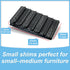 Generic Multi-Pack (12) Value Wedge Interlocking Table Shims Heavy-Duty ABS, High-Weight Support Level Furniture