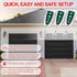 Kingdder 4 M12 Pcs Garage Door Remote Compatible with Garage Opener Transmitter for Automatic Swing Sliding Opener