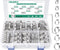72PCS Stainless Steel Hose Clamp Assortment Kit, Adjustable 1/4"-1-1/2" Worm Gear Hose Clamp Set