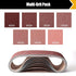 21 Pack Sanding Belts, 3 x 21 Inch for Belt Sander, 40/60/80/120/180/240/400 Grits Assortment for Woodworking