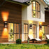 IP65 Housen Solutions Outdoor Light Fixture, Waterproof Exterior Lighting Fixtures, Oil Rubbed Bronze Aluminum Wall