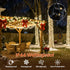 400 49FT 8 Cluster Lights Christmas Led Fairy Lights Green Wire Twinkle Lights with Remote Modes String Lights Timer