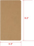 Travel Journal Set, 3 Notebooks for Unforgettable Moments, Soft Cover, Compact Size, 4.3” x 8.2”