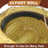 Hat Tape Roll 300" (25 Feet) Black - Hard Hats Size Reducer Foam Filler for Fedora, Baseball Caps