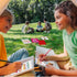 Noveread 6 Sets 6 Summer Camp Greeting Card with Envelopes Sweet Camp Notes Designs Postcards Stationary for Kids Boys