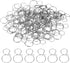 PATIKIL 0.63x0.39 Stainless Steel Chandelier Connector Pins, 100Pcs Chandelier Crystal Clips for
