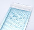 ProLine Matte Metallic Ice Blue Bubble Padded Mailers, 4x8 Inch Self Seal Envelopes, Pack of 10