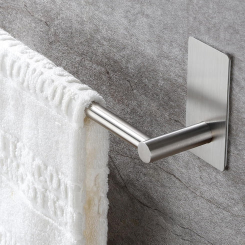 Taozun 24 Inch Towel Bar - Self Adhesive Holder, Hand Towel Rack Stick on Wall, SUS 304 Stainless Steel