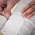 Mr. Pen Bible Tabs, 72 Tabs (66 Books, 6 Blanks), High Gloss Paper for Bible Journaling Supplies, Old and New Testament