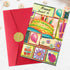 IDU 16th Card,16th 16 16 Girls,16 Birthday Birthday Gifts & Decorations for Girls,Sweet Party Decorations,Sweet Gifts