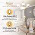 Simba Lighting G9 LED Light Bulb 4W T4 40W Halogen Replacement for Pendants Ceiling Lights, 5 Pack