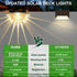 8 Pack Melunar Solar Deck Lights Outdoor, Solar Step Lights Waterproof for Outside, Yard, Patio, Garden, Pool, Railing