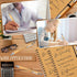 Yeaqee 30 Sets Inspirational Notebook, Bulk Notepad with Motivational Bamboo Ballpoint Pen for Employee Retirement Gift