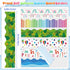 Bulletin Board Border Trim Spring Borders Colorful Summer Blue Ocean Hot Air Balloon Rainbow Removable Blackboard