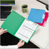 Fastener File Folder, 2 Fasteners, Reinforced 1/3-Cut Tab, Legal Size, Green by Smead, 50 per Box (17140)