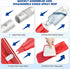 3 Commercial Spray Mops for Floor Cleaning: EXEGO Wet Mop with Washable Microfiber Pads for Swiffer Powermop - Floor