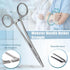 28pc Set A2zscilab Advanced Training Kit- High Grade Stainless Steel Needle Holder Scissors Hemostat Tweezers All