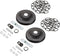 Aspen Creative 21515-12, Transitional Chandelier & Light Fixture Canopy Kit w/Collar Loop & 3