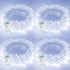 4 Pack String Lights Battery Operated with Timer, 66FT 200 LED Waterproof