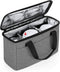Trunab Reusable 3 Cups Drink Carrier for Delivery with Adjustable Dividers, Insulated Drink Caddy Holder Bag for Take
