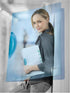 Esselte Leitz colourClip Magic Desk Folder, A4, PP Red