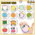 Cholemy 960 Sheets Cute Inspirational Sticky Notes - Assorted Shaped Memo Pads for Students & Office