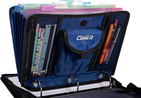 Case-it 5-Tab File, Locker Accessory, Kelly Green, ACC-21-KGRE