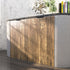 Yenhome Brown Wood Grain Wallpaper 17.7x393 inch Peel and Stick Distressed Wood Contact Paper for Kitchen