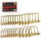 XOOL 22PCS Zinc-Plated Heavy Duty Safety Pins, Shaft Locking Pin for Trailer Coupler and Premium Carbon Steel