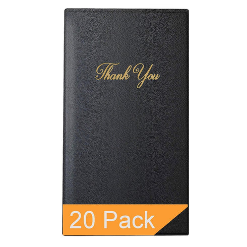 Gold Lion Gear Restaurant Check Presenters - Guest Check Card Holder with