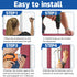 Nkiy Quen 50 Fasteners,3 Inch Pcs Vinyl Shutter Window Shutter Screws Window Panel Pin,Black Shutter Spikes Anchors