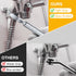 2 in 1 Plumber Wrench for Faucet Valve, Angle Stop Wrench Replacement for 27023 Model 2002, Plumbing Tools