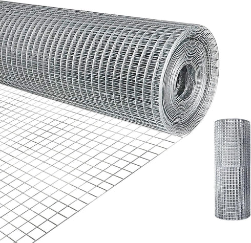 Hardware Cloth 1/2 inch 19Ga Double Hot-Dipped Galvanized After Welding Wire Fence
