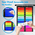 Storage Pocket Chart, Heavy Duty Wall File Organization Folder with 20 Clear Pockets for Classroom & Office
