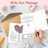 DINIZON 8"x5.3" Happy Mothers Day Card for Mom, Sentimental Greeting Card with Message for Mama, Nana, Step Mom