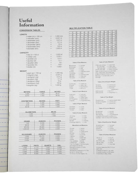 School Smart Stiff Picture/Story Composition Book, 100 Sheets, 9-3/4" x 7-1/2"