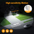 21W Sensor,2500LM, 5000K Daylight,IP65 2 LUTEC Plug in Motion Sensor Light Outdoor, Flood Lights Outdoor Motion