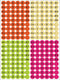 Garage Sale Price Sticker, 1 x A4 Sheets, 216 Count, 2/3 Inch Adhesive Stickers for Yard Sale, Flea Market, Clearance