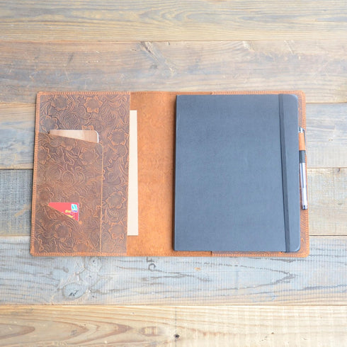 JJNUSA Leather Cover for Moleskine Classic XL 7.5" x 9.75" - Distressed Leather Travel Journal Cover