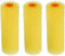 uxcell Paint Roller Cover 4 Inch - Medium Texture Sponge Brush for Household Wall Painting Treatment, 3Pcs