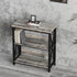 Gray Shiplap Wood Wallpaper, Peel and Stick Rustic Grey Wood Plank Contact Paper for Countertops, Waterproof Vinyl