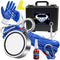 Double-Sided Magnet Fishing Kit with Case, 1000LBS Strong Pulling Force Fishing Magnet for Retrieving Items