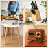 8PCS 1.18 0.39 Inch Stainless Steel Cutting Board Feet with Nonslip Pads x Board Feet Legs with Silicone Rubber Feet