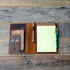 JJNUSA Leather Cover for Legal Pad Writing Steno Pads - 5" x 8", Distressed Genuine A5 Leather Cover