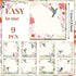 Sabary 450 Sheets Christmas Birds Sticky Notes, Cute Seasonal Self-Adhesive Memo Note Pads for Studying Work