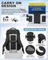VGCUB Backpack Vacpack Daypack Backpacks Vacuum Travel with Pump System Storage Compression Carry on Laptop Work