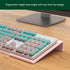 Computer Keyboard Stand Holder - Ergonomic Acrylic Keyboard Stand for Desktop Comfortable Keyboard Tray Riser