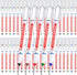 Ireer 60 Pcs Multi Purpose Deep Hole Marker Pens Long Nosed Marker